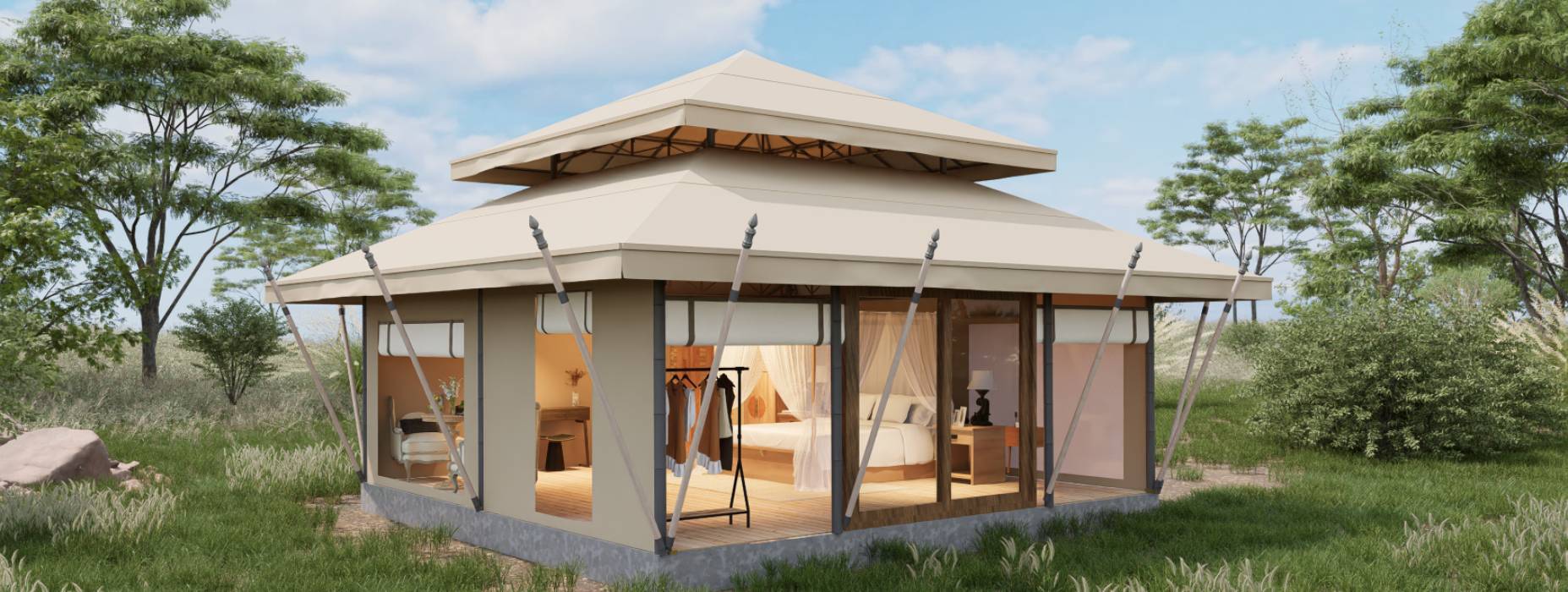 武冈市户外野奢帐篷